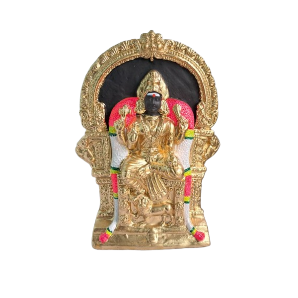 Clay Madhurakaliamman Golu Statue - 12 Inch