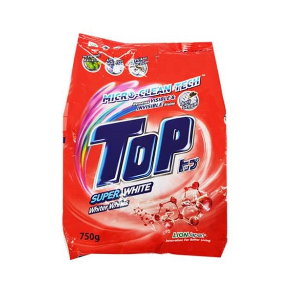 TOP Super White Powder Detergent  - 750 g