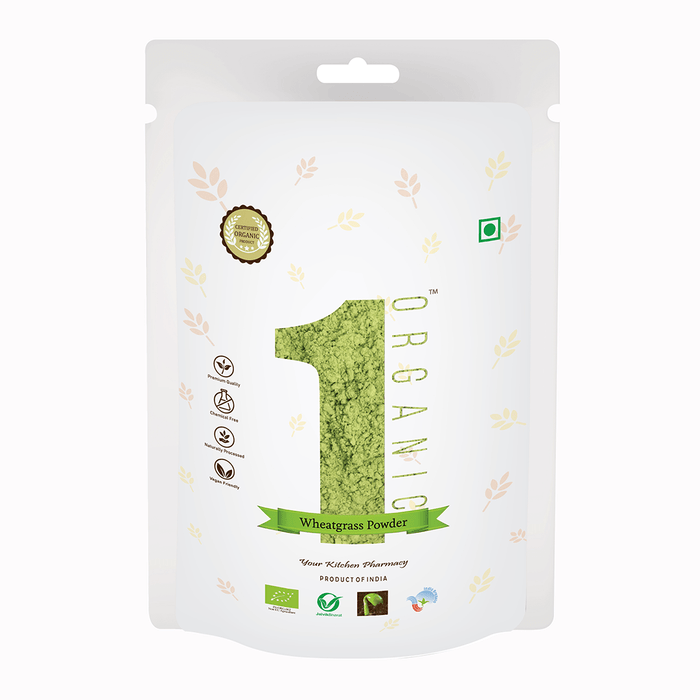 1 Organic Wheat Grass Powder(Certified ORGANIC) - 100 g