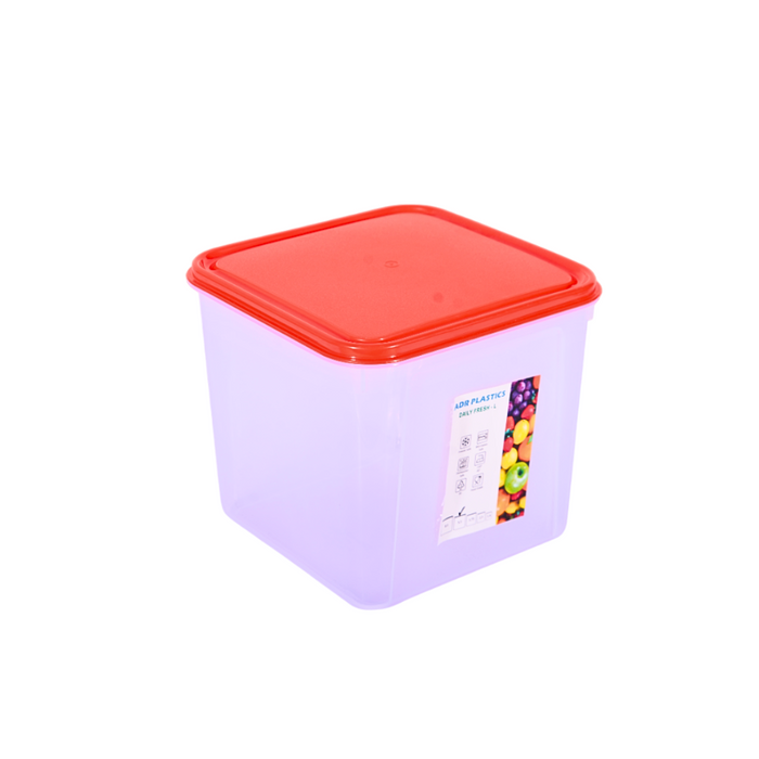 Plastic Storage Container Square - 3 L