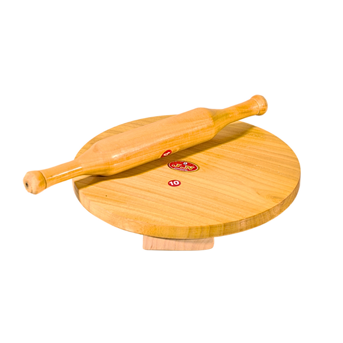 Wooden Chapathi Palagai with Roller - 1 Pc