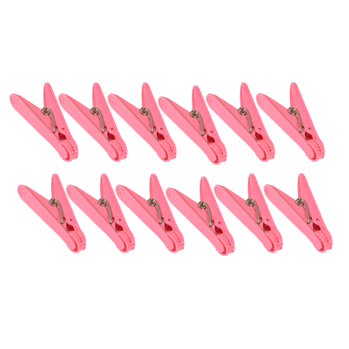 Plastic Cloth Clip - Set of 12