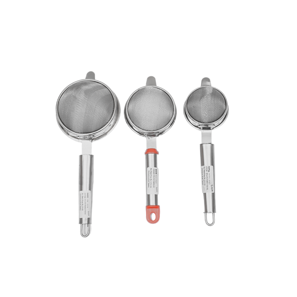 Stainless Steel Tea/Coffee Strainer - Set of 3