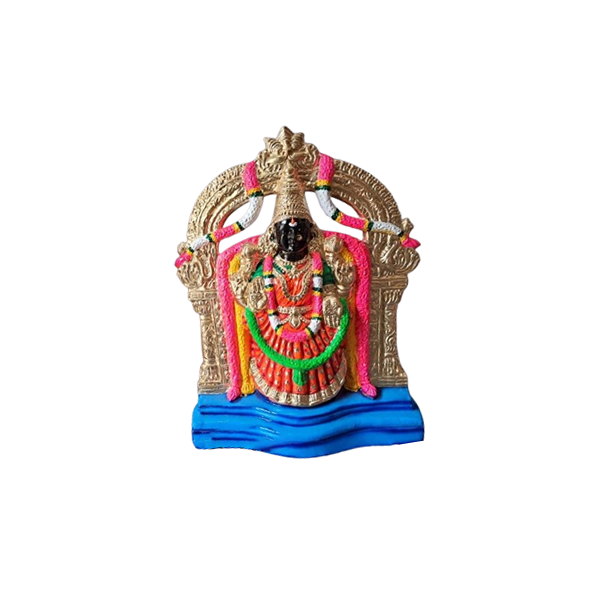 Paper Machie Thayar Golu statue - 2.5 Feet