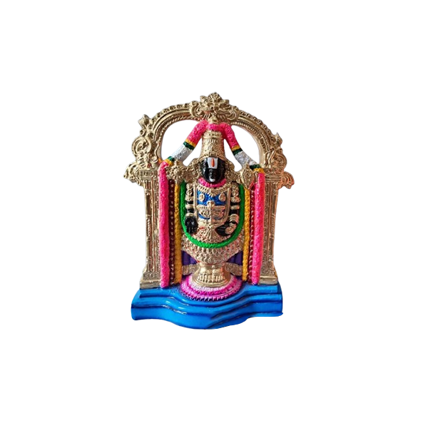 Paper Machie Perumal Golu statue - 2.5 Feet