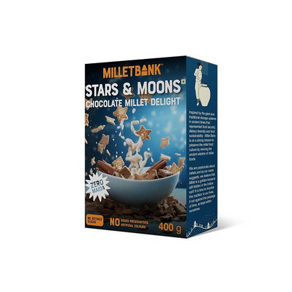 Millet Bank Stars and Moons Chocolate Millet Delight - 400 g