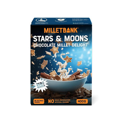 Millet Bank Stars and Moons Chocolate Millet Delight - 400 g