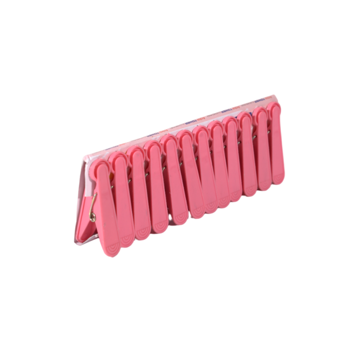 Plastic Cloth Clip - Set of 12