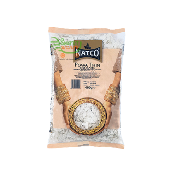 Natco Thin Poha (Rice Flakes) - 400 g