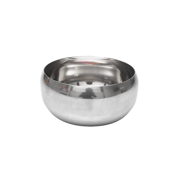 Stainless Steel Fancy Cup Round - Set of 6