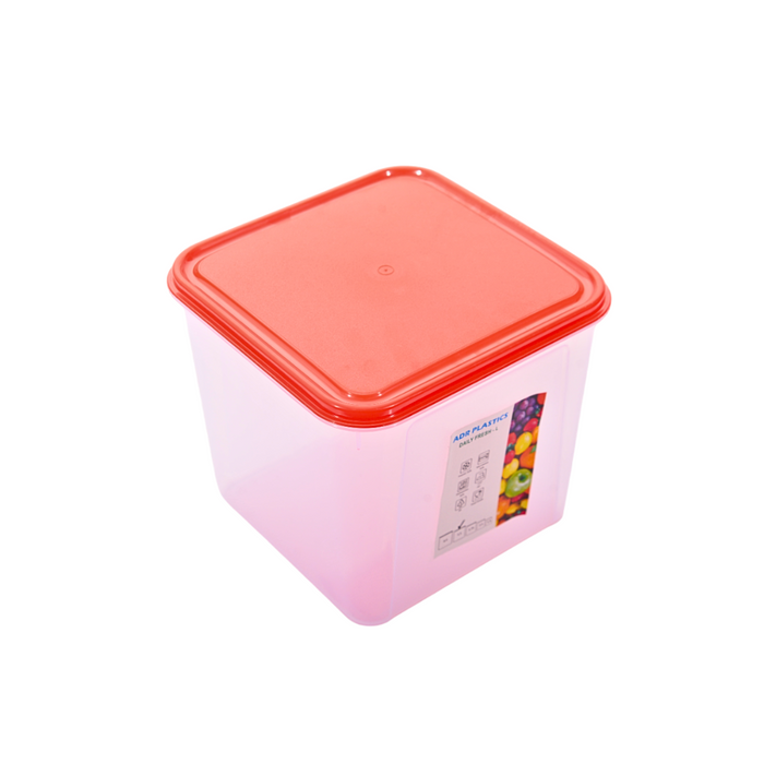 Plastic Storage Container Square - 3 L