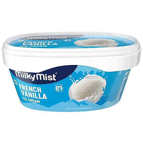 Milky Mist French Ice Cream Vanilla - 1 L