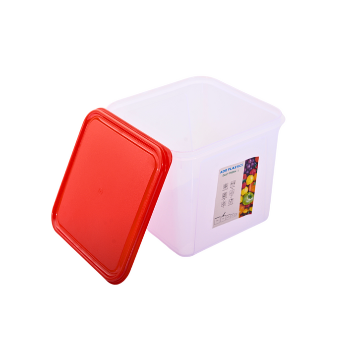 Plastic Storage Container Square - 3 L