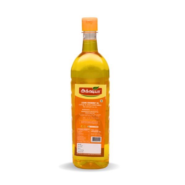 Akshaya Chekku Groundnut Oil - 1 L