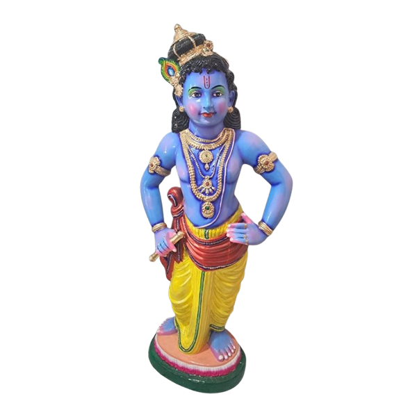 Papermachie Krishna Golu Idol - 4 Feet