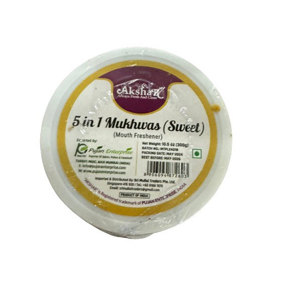 Akshar Mouth Freshener 5 in 1 Mukhwas - 270 g