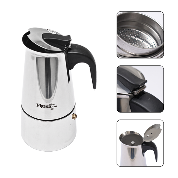 Pigeon Xpresso Stainless Steel Stovetop Coffee Percolator - 1 Pc