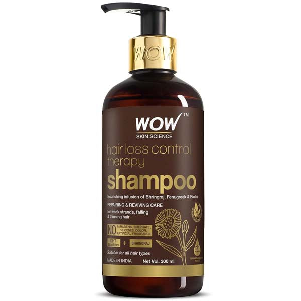 Wow Skin Science Hair Loss Control Therapy Shampoo - 300 ml