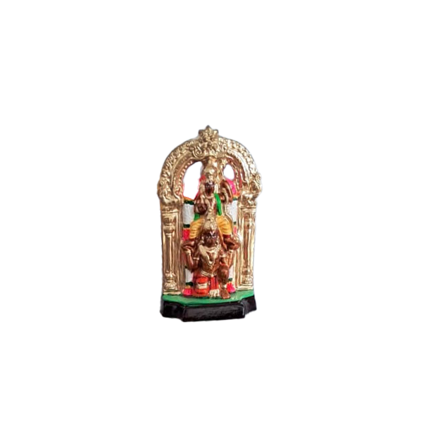 Paper Machie S.Bhramotsavam Hanumantha Vaaganam Golu Statue - 1 Feet