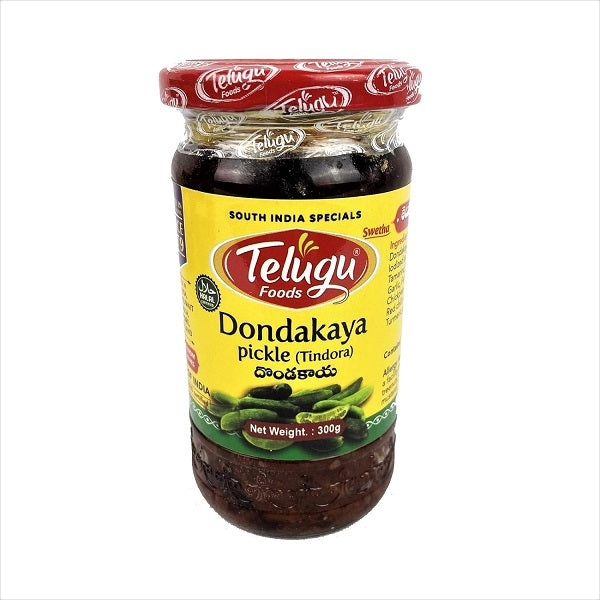 Telugu Foods Tindora (Dondakaya) Pickle - 300 g
