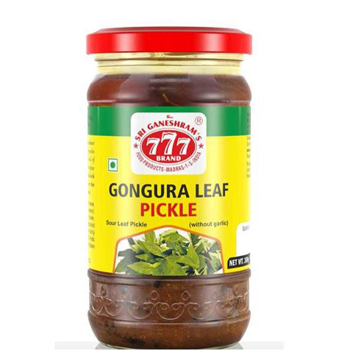 777 Gongura Leaf Pickle  - 300 g