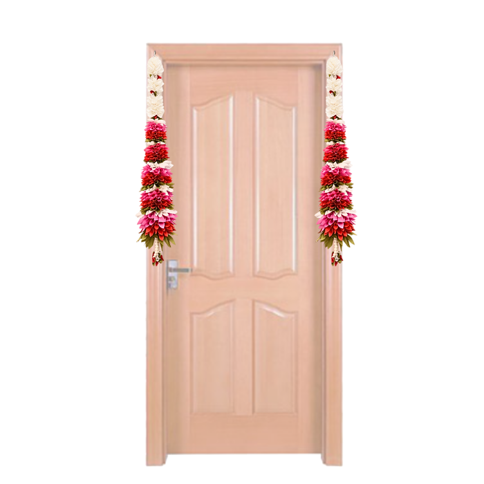 Artificial Cloth Garland Pink - 2 Feet