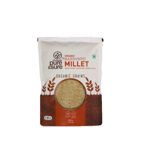 Phalada Pure & Sure Organic Barnyard Millet - 500 g