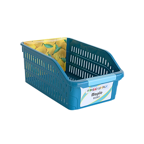 Plastic Veggies storage Maple Basket(color may vary) - 1 PC