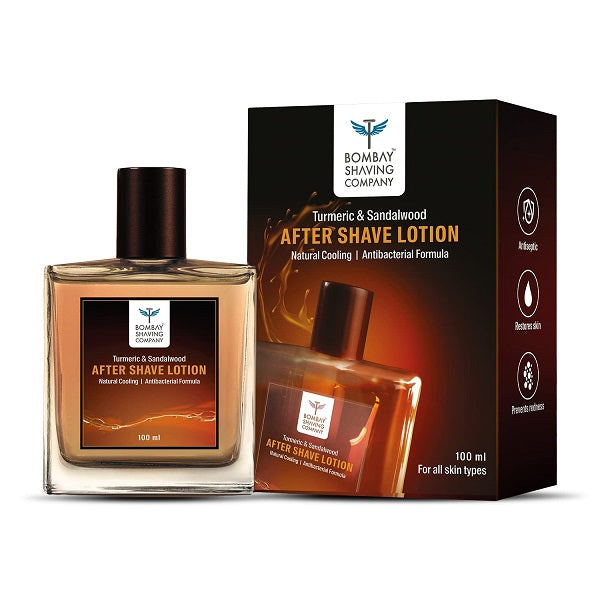 Bombay Shaving Company After Shave Lotion With Turmeric And Sandalwood - 100 ml