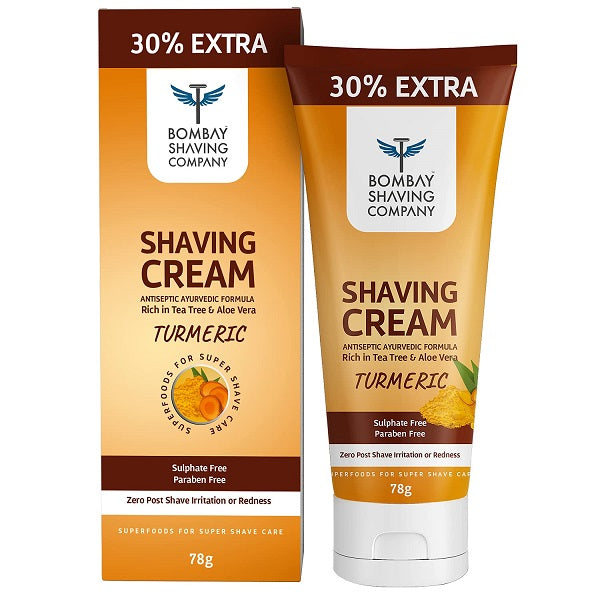 Bombay Shaving Company Turmeric Shaving Cream - 78 g
