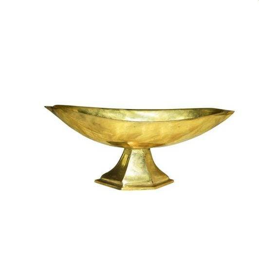 Brass Vibuthi Madal Tray - 1 Pc