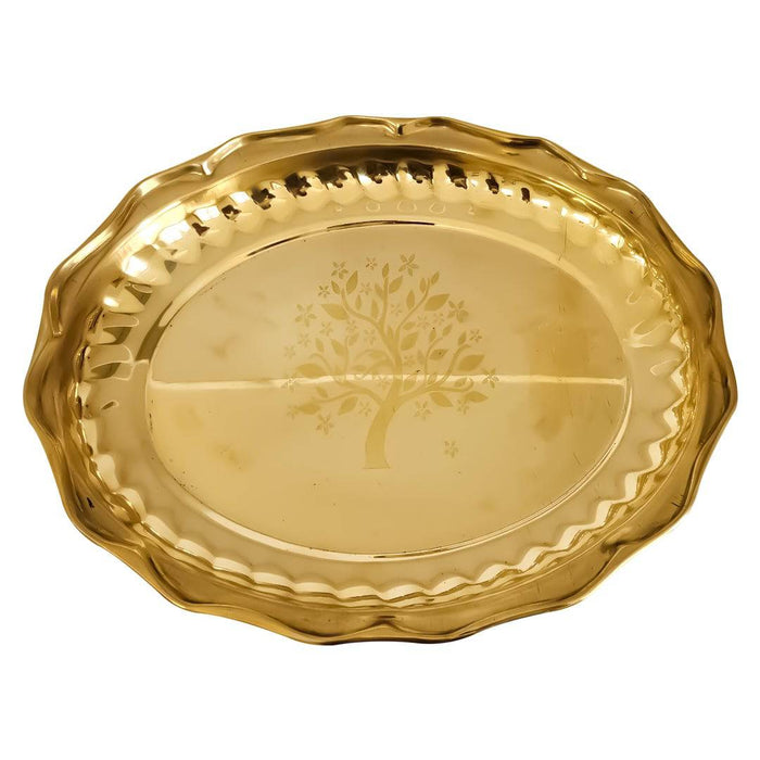 Brass wedding plate Tray - 1 PC