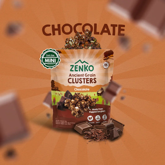 Zenko Ancient Grains Cluster Dark Chocolate - 12 g