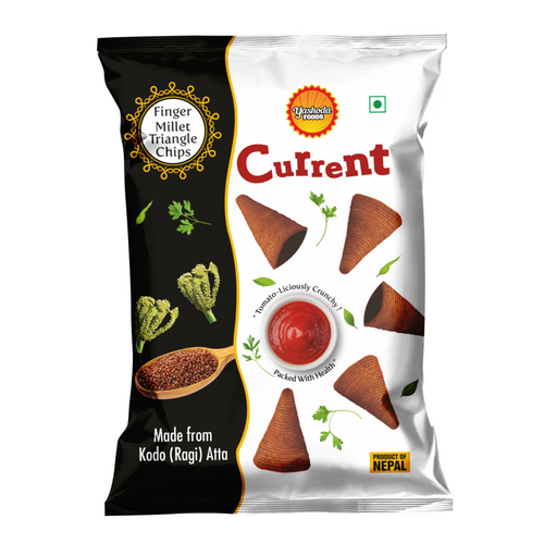 Current Fingers Millet Triangle Chips - 75 g