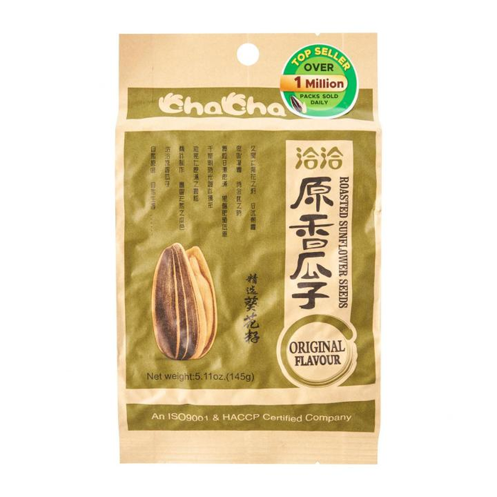 ChaCha Classic Roasted Sunflower Seeds Original - 145 g