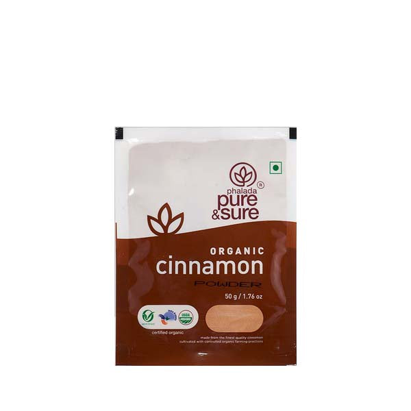 Phalada Pure & Sure Organic Cinnamon Powder - 50 g