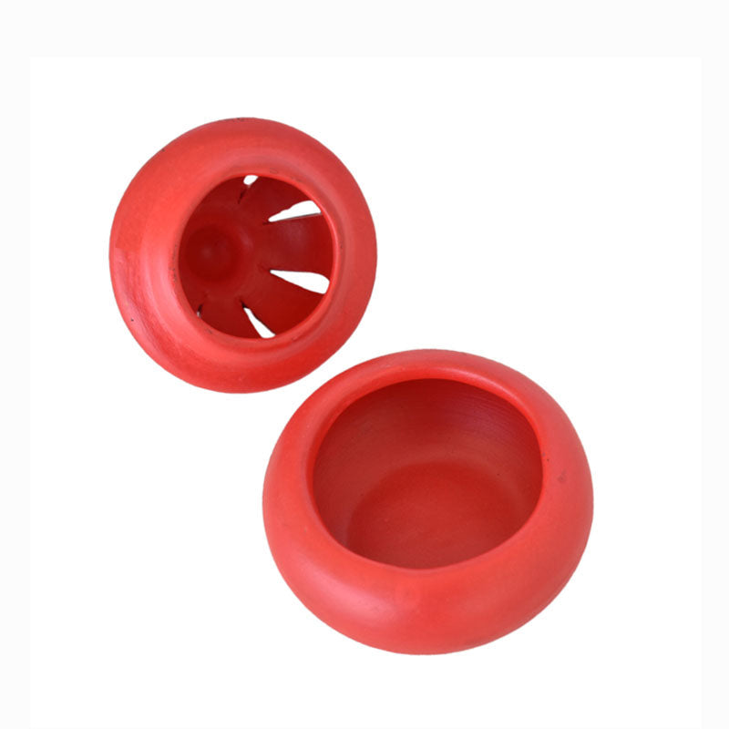 Clay Decorative Cone Holder Colors - 1 pc