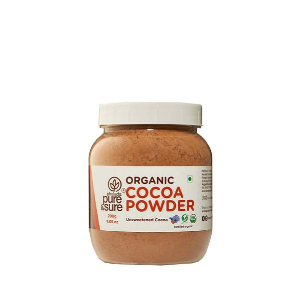 Phalada Pure & Sure Organic Cocoa Powder - 200 g