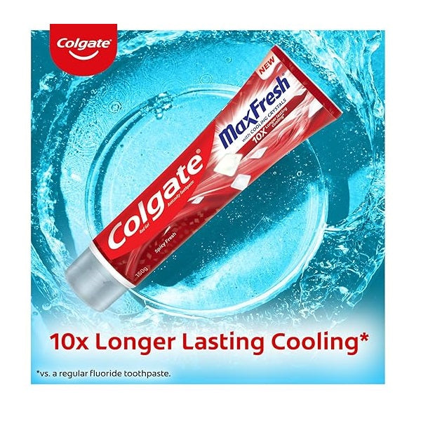 Colgate MaxFresh Spicy Fresh Red Gel Toothpaste - 300 g