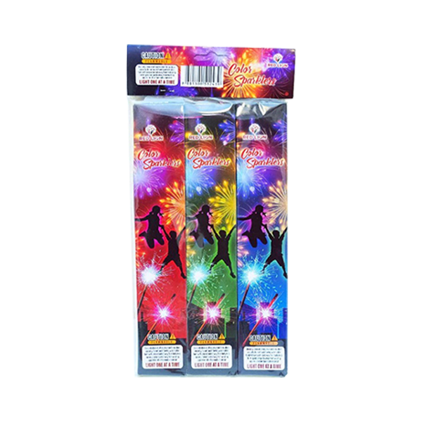 Mix Color Sparklers - 1 Box