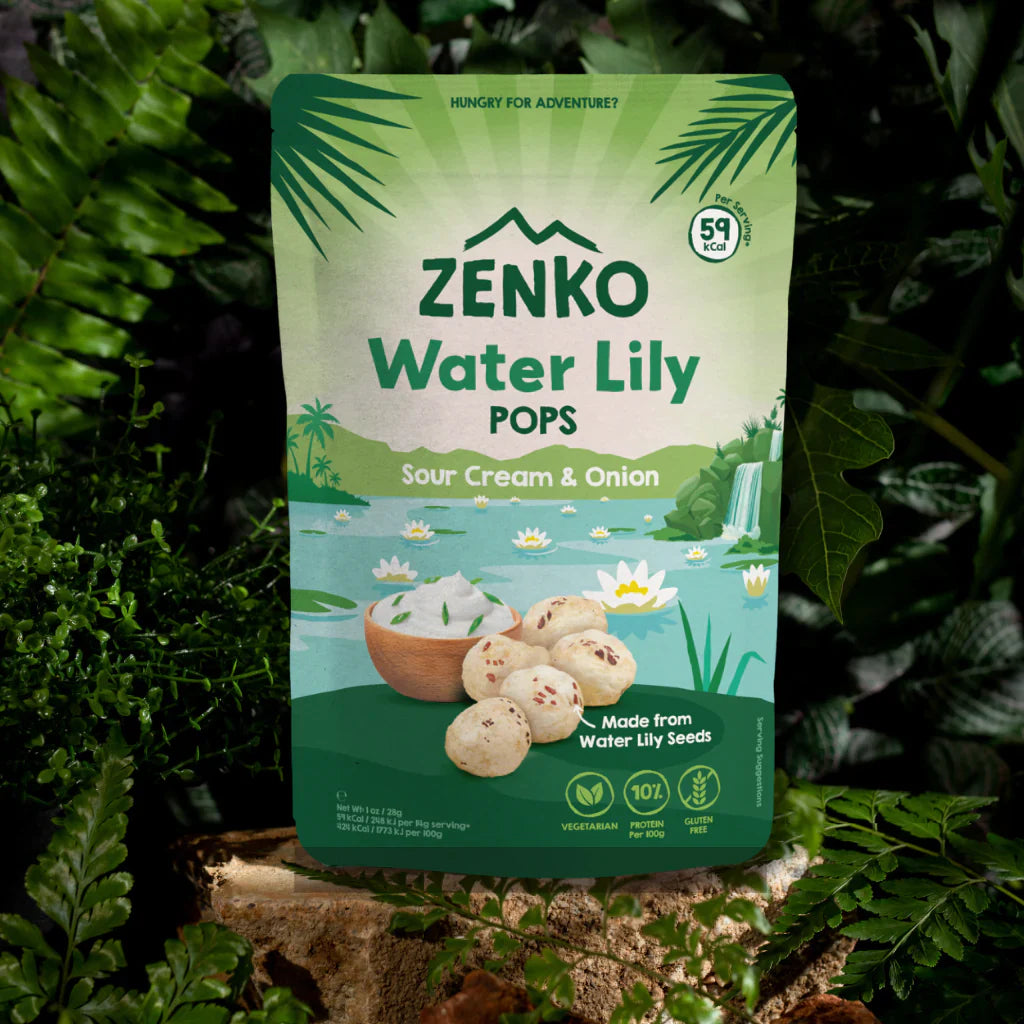 Zenko Cream & Sour (Makhana) Water Lily Pops - 10 g