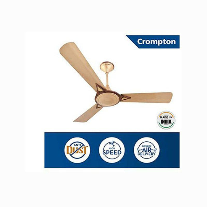 Crompton Ceiling Fan Avancer Prime Anti Dust Cocoa Gold - 1 pc