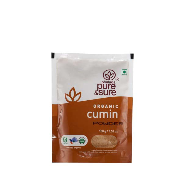 Phalada Pure & Sure Organic Cumin Powder - 100 g