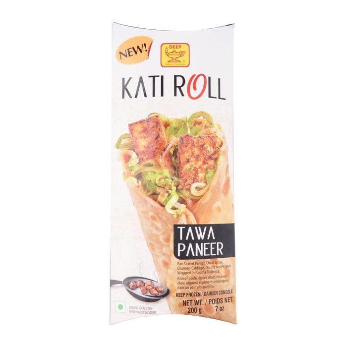 Deep Kati Rolls Tawa Paneer (Ready to Eat) (Chilled) - 200 g