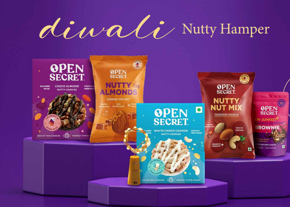 Open Secret Diwali Nutty Hamper - 1 Gift Pack