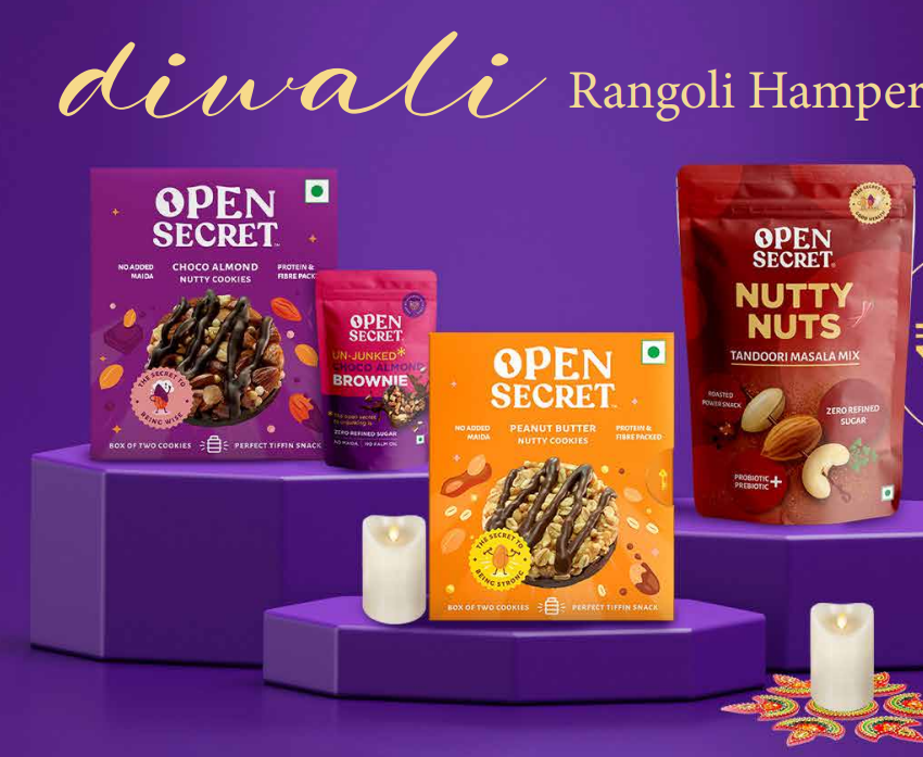 Open Secret Diwali Rangoli Hamper - 1 Gift Pack