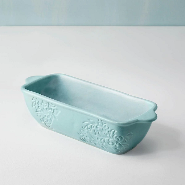 Ellementry Upper Crust Ceramic Loaf Pan For Kitchen/Gifting Purpose/Tableware(SWKEA0917) - 1 Pc