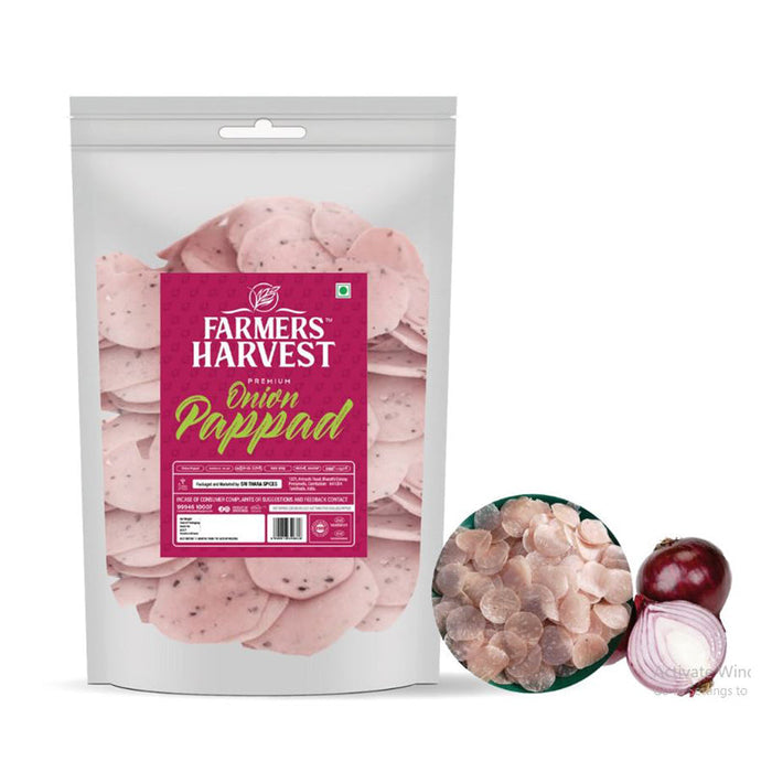 Farmers Harvest Onion Papad  - 200 g