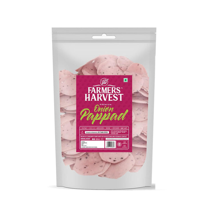 Farmers Harvest Onion Papad  - 200 g