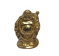 Brass Laughing Budhaa Gold Plated Specially From Nachiyarkovil Kumbakonam - 2.5 Inch